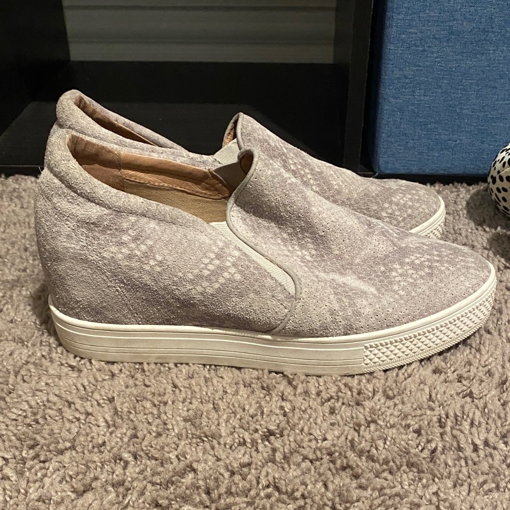 Women's Slip-On Suede Sneakers